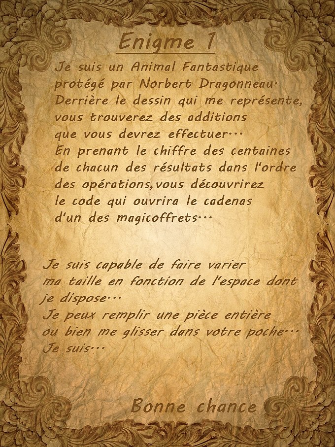 Enigme 1